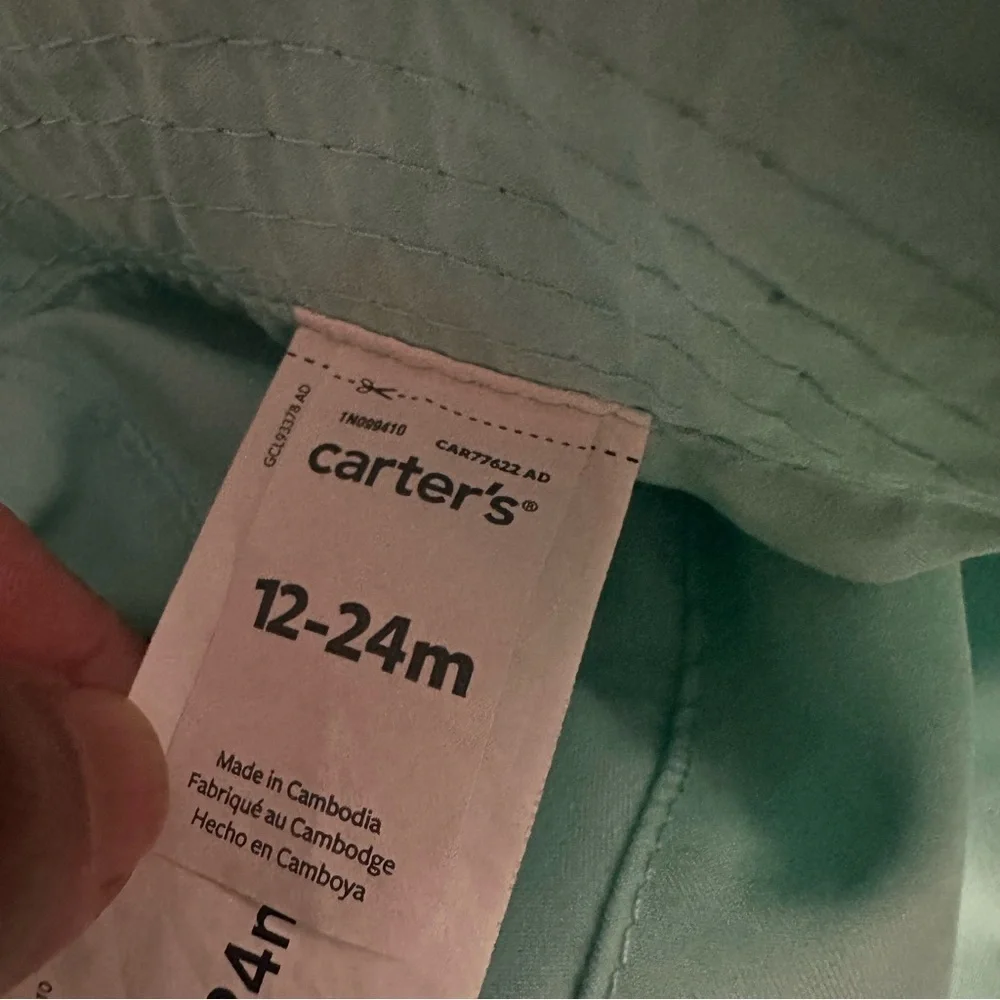 Carters charming aqua
